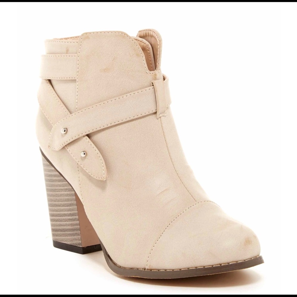 Chase & Chloe Andrea Nude Bootie